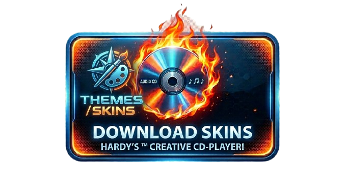 DOWNLOAD SOME COOL ™ CREATIVE CD-PLAYER SKINS
